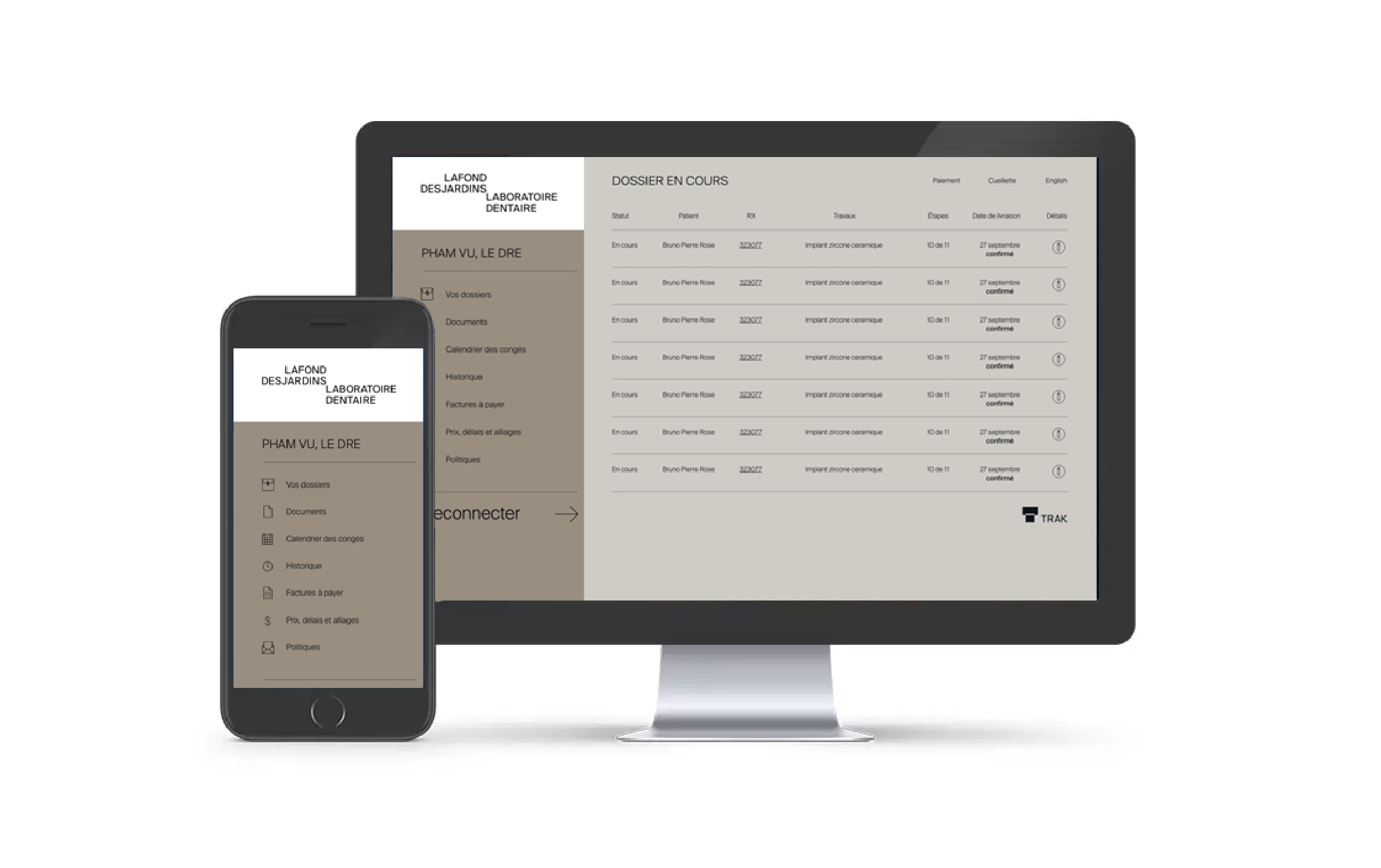 Trak application